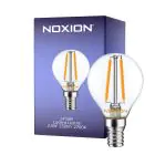 Noxion Lucent Lustre LED E14 Ball Filament Clear 2.5W 250lm – Dimmable - Replaces 25W