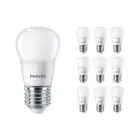 Multipack 10x Philips Corepro LED Lustre E27 Ball Frosted 2.8W 250lm - 827 Extra Warm White | Replaces 25W