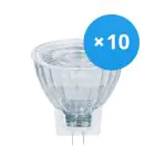 Multipack 10x Osram Performance LED Spot Reflector GU4 MR11 2.8W 184lm 36D - 927 Extra Warm White | Best Colour Rendering - Dimmable - Replaces 20W
