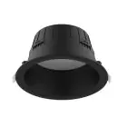 Noxion LED Downlight Hera Deep Recessed Black 9W 900lm 80D - 827-830-840 CCT | 146mm - Cutout 120mm