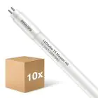 Multipack 10x Philips LED Tube T5 MASTER (Mains AC) High Efficiency 16.5W 2500lm - 840 Cool White | 115cm - Replaces 28W