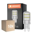 Multipack 10x Ledvance Performance LED Capsule Clear G9 3W 320lm - 827 Extra Warm White | Dimmable - Replaces 30W