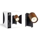 D'Lite Wall Light Prisma Metal Copper | IP20 - Suitable for 1x GU10