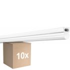 Multipack 10x Ledvance LED Batten Linear Compact High Output 15W 1500lm - 840 Cool White | 90cm