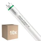 Multipack 10x Philips LED Tube T8 MASTER (EM/Mains) Ultra Efficiency 17.6W 3700lm - 840 Cool White | 150cm - Replaces 58W