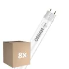 Multipack 8x Osram LED Tube T8 (EM/Mains) Standard Output 10W 1080lm - 830 Warm White | 90cm - Replaces 30W
