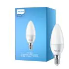 Philips Corepro LED Candle E14 Frosted 2.8W 250lm - 827 Extra Warm White | Replaces 25W
