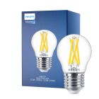 Philips MASTER LED E27 Ball Filament Clear 3.5W 470lm - 922-927 Dim To Warm | Best Colour Rendering - Dimmable - Replaces 40W