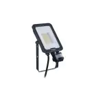 Philips LED Floodlight Ledinaire BVP167 30W 3600lm 110D - 830-840-865 CCT | IP65 - Motion and Light Sensor - Symmetrical