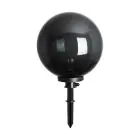 Eglo Spike Light Monterollo Smoke Black | IP44 - Suitable for 1x E27