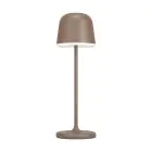 Eglo Table Lamp Mannera Aluminium Rusty 2W 200lm - 830 Warm White | IP54 - Touch Dimmable - USB-C