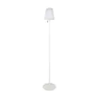 Eglo Floor Lamp Scordiano-L Steel White 2W 220lm - 830-840-865 CCT | IP44 - USB-C