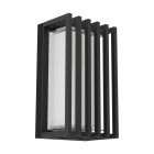 Eglo Wall Light Genovese Aluminium Black 10W 1050lm - 865 Daylight | IP65